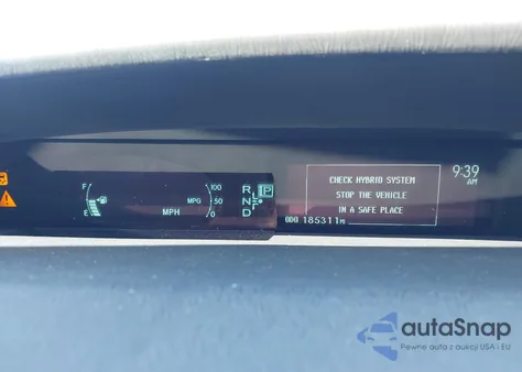 2013 Toyota Prius Three из США, поврежденный, VIN JTDKN3DUXD1691143